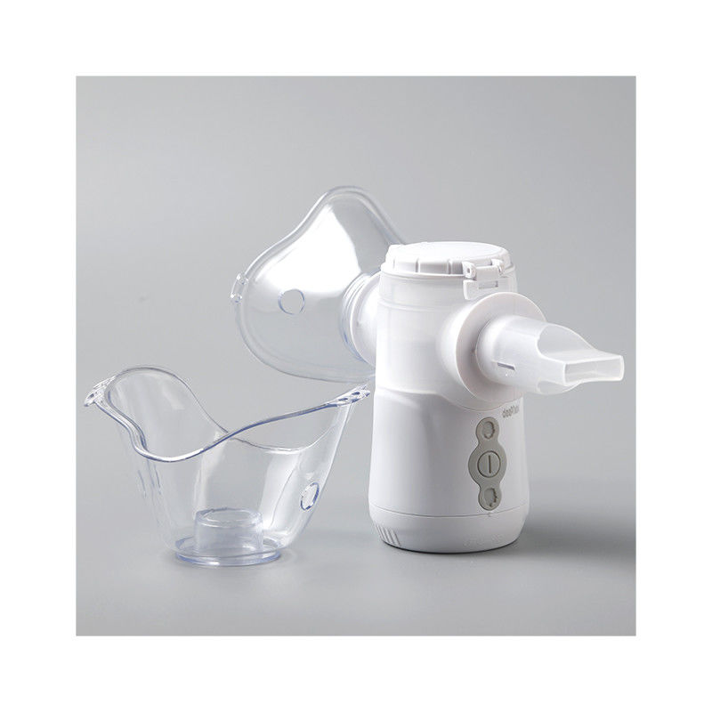 0.5mL/Min家の使用大人の噴霧器機械デュアル・チャネル110kHz 1.1μm - 3.6μm