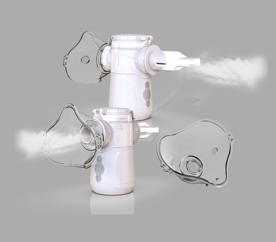 0.5mL/Min家の使用大人の噴霧器機械デュアル・チャネル110kHz 1.1μm - 3.6μm